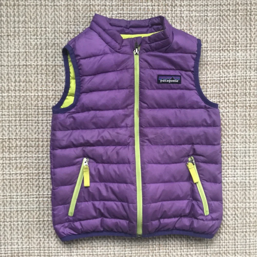 Patagonia Down Vest (size 3T)